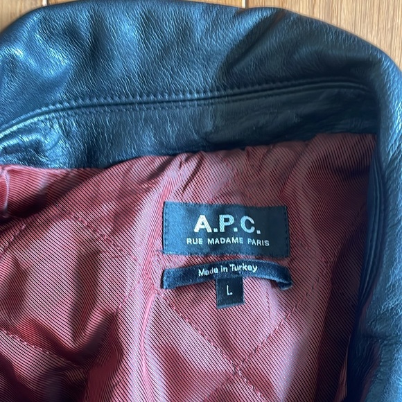APC leather Jacket - Picture 2 of 11